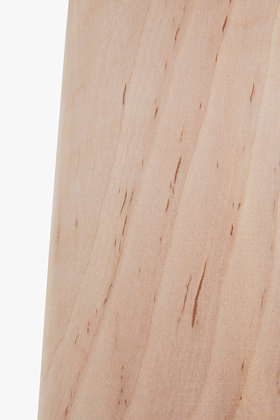 Natural Spanish table lamp Fay linen - birch wood
