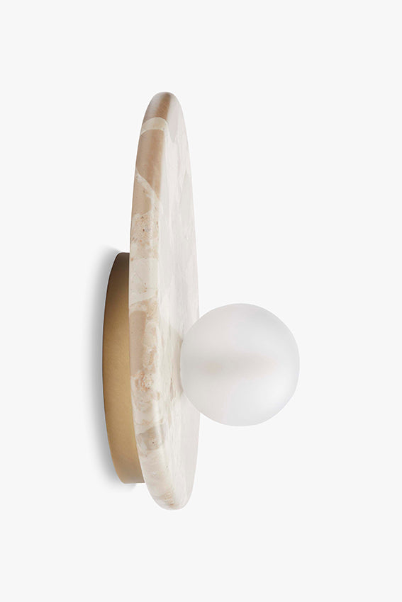 Exclusieve Kunis Breccia marmer wandlamp Nina