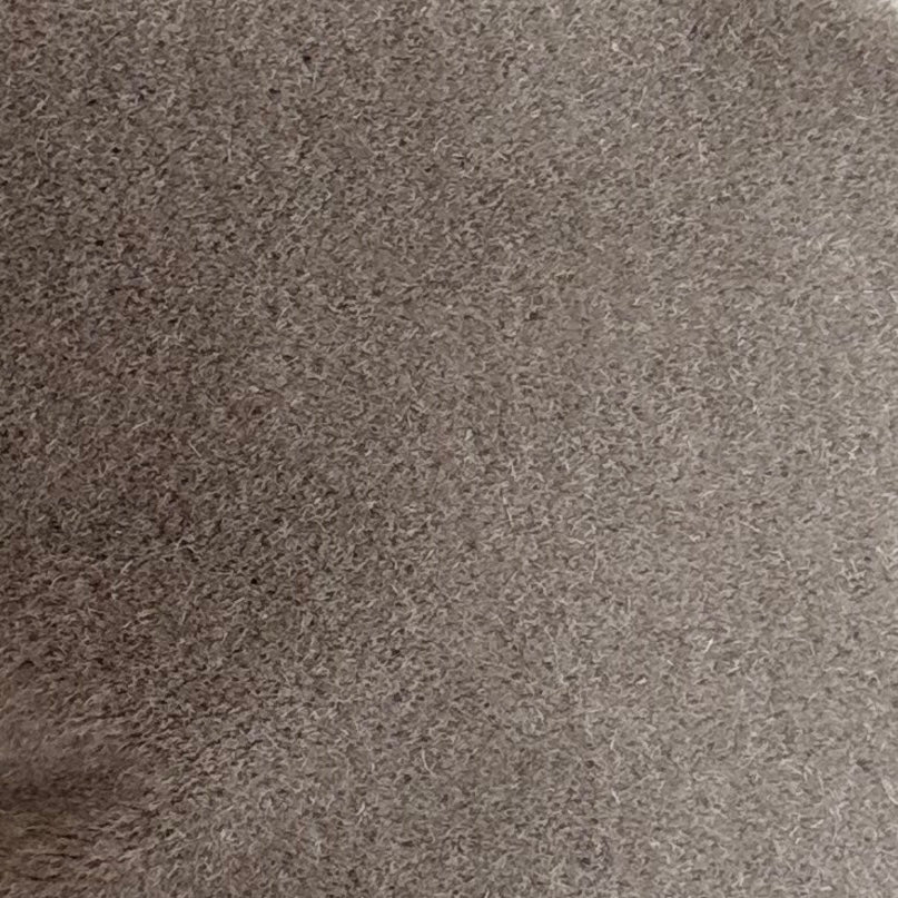 Luxe mohair sierkussen Amy taupe 50x50 cm