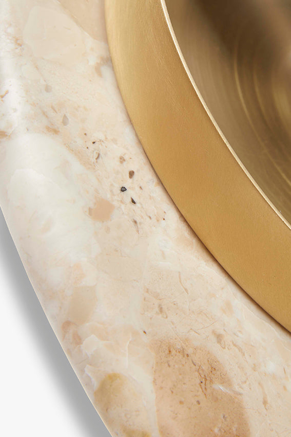 Exclusieve Kunis Breccia marmer wandlamp Nina